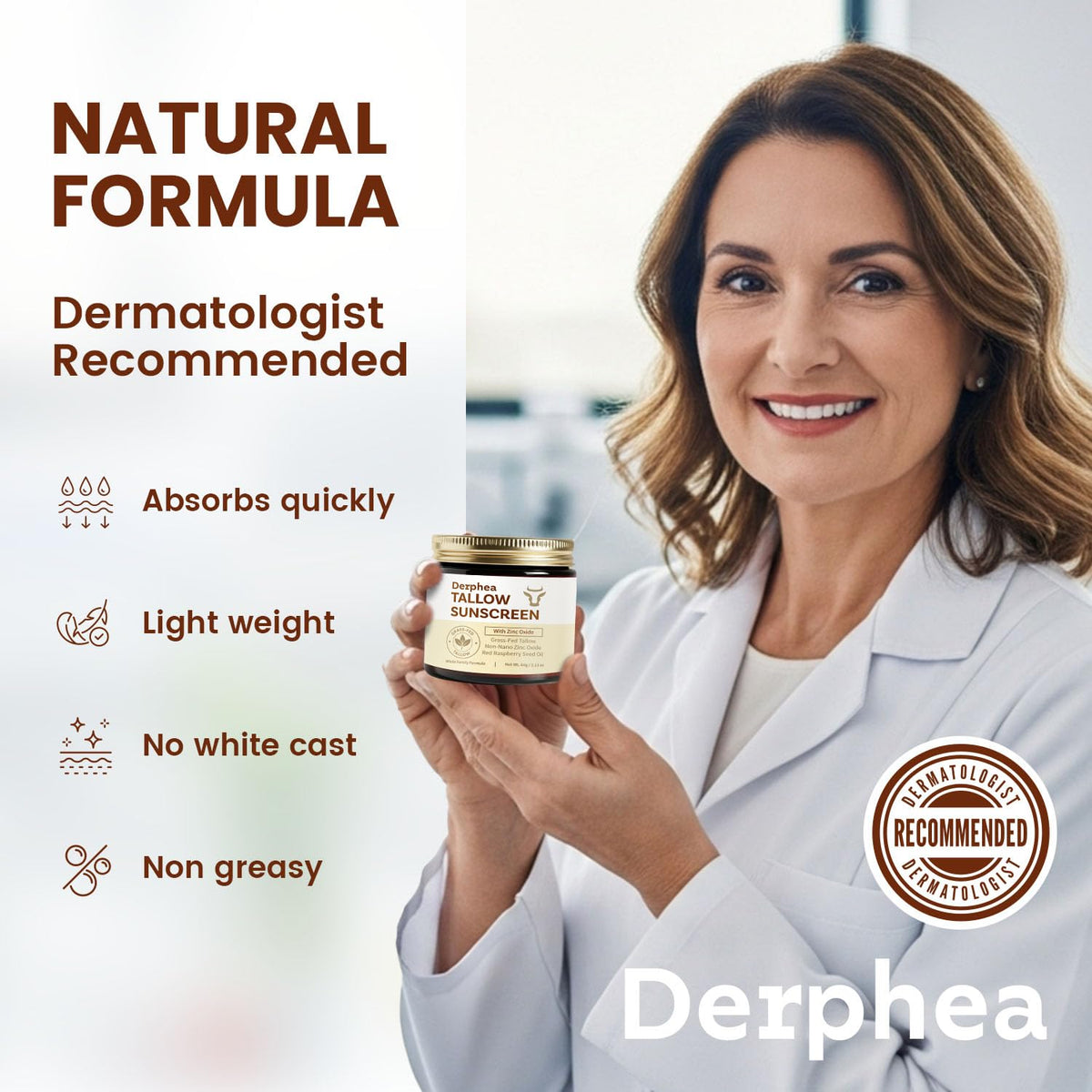 DERPHEA tube beside common items showing compact size and portability