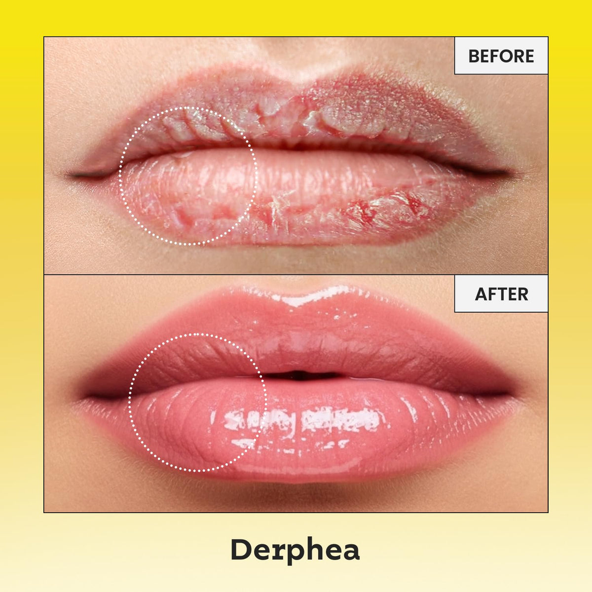 DERPHEA closeup of glossy texture highlighting smooth finish