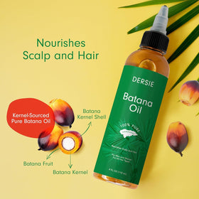 Dersie close-up of raw batana paste texture demonstrating concentrated nourishment