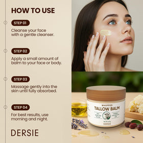 Bathroom shelf with Dersie jar in lifestyle setting for daily skincare routine