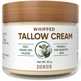Dersie jar front view showing compact packaging and brand for travel convenience