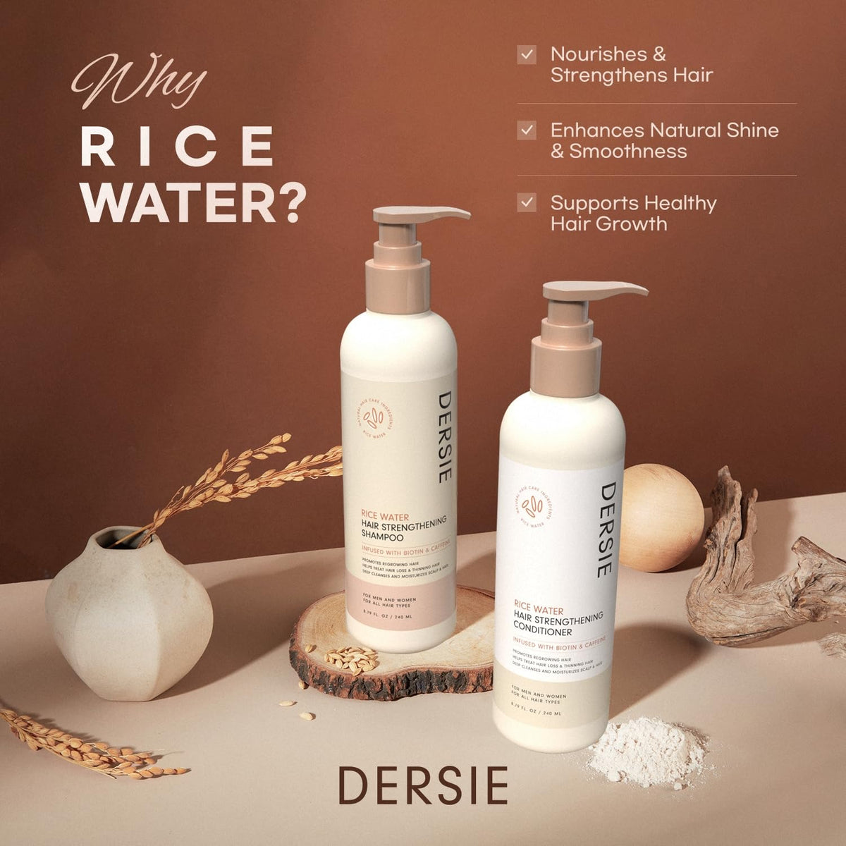 Dersie shampoo texture close-up showing creamy lather that cleans without sulfates