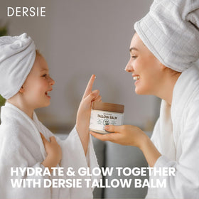 Dersie tube in beach bag showing travel-ready daily protection