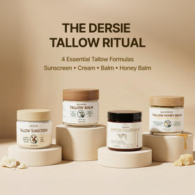 Outdoor lifestyle shot using Dersie during hiking for daily SPF coverage