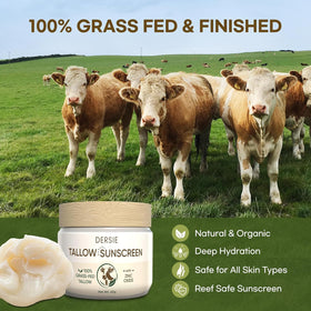 Dersie cream being spread on skin for hydrated, non-greasy finish