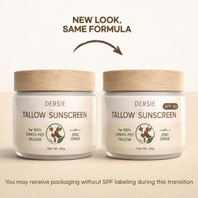 Dersie texture close-up spread demonstrating creamy glide and comfort