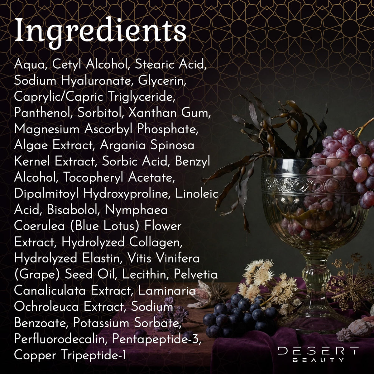 Desert Beauty cream in lifestyle shot with open neckline, boosts confidence