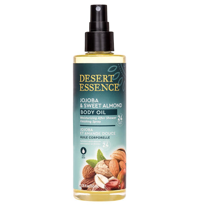 Desert Essence front packaging showing product name and benefits