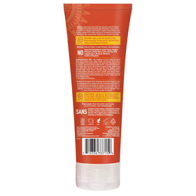 Desert Essence back label with ingredients list and directions highlighting transparency and botanical detail