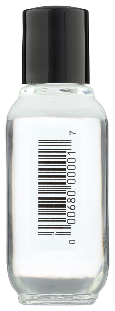 Desert Essence tea tree oil amber bottle close-up showing cap and texture for freshness