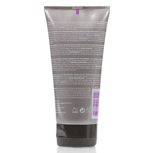 Design Essentials cream texture close-up showing almond butter blend for visible hydration