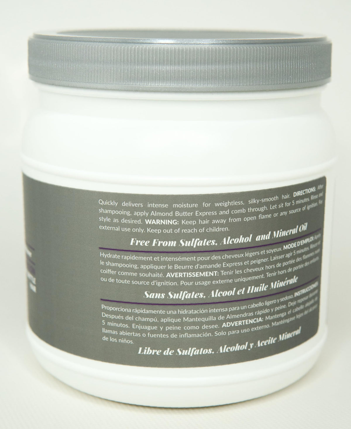 Design Essentials almond butter creamy texture close-up highlighting fast absorption benefit