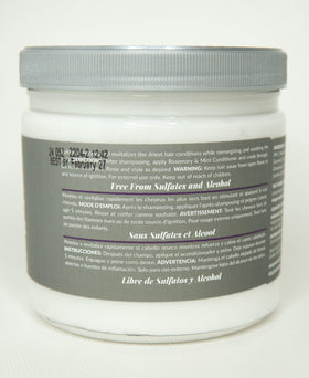 Design Essentials creamy texture closeup showing moisturized hair benefit