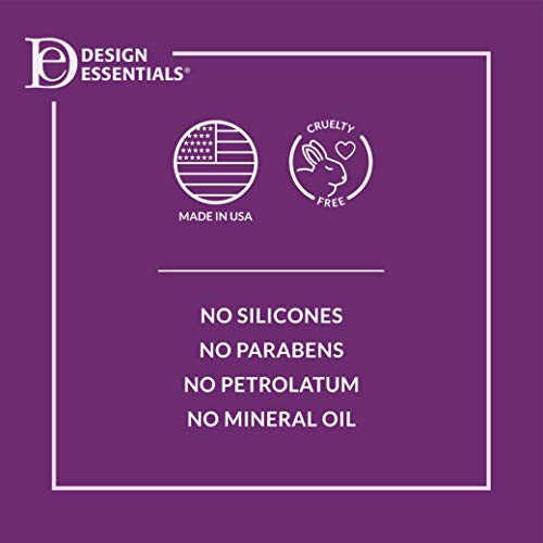 Design Essentials before and after hair comparison showing improved volume and clarity