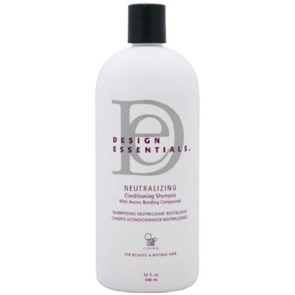 Design Essentials front bottle showing label and 32 fl oz size for salon-ready neutralizing
