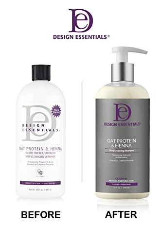 Design Essentials shampoo pump dispensing lather for easy application and control
