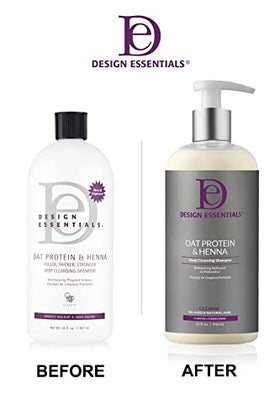 Design Essentials shampoo pump dispensing lather for easy application and control