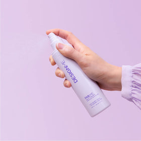 Design.Me FAB.ME before and after detangled hair showing smoother results benefit