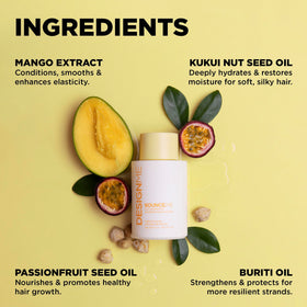 Design.Me shea butter and buriti oils close-up showing nourishing natural ingredients