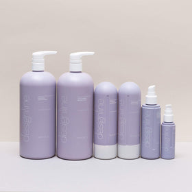 DESIGNLINE argan oil close-up highlighting nourishing texture and added shine benefits