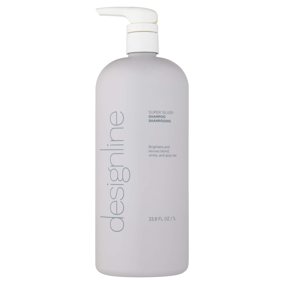 DESIGNLINE front bottle view showing professional 33.8 oz packaging and value