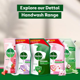 Dettol bottle on kitchen sink showing everyday use and household protection