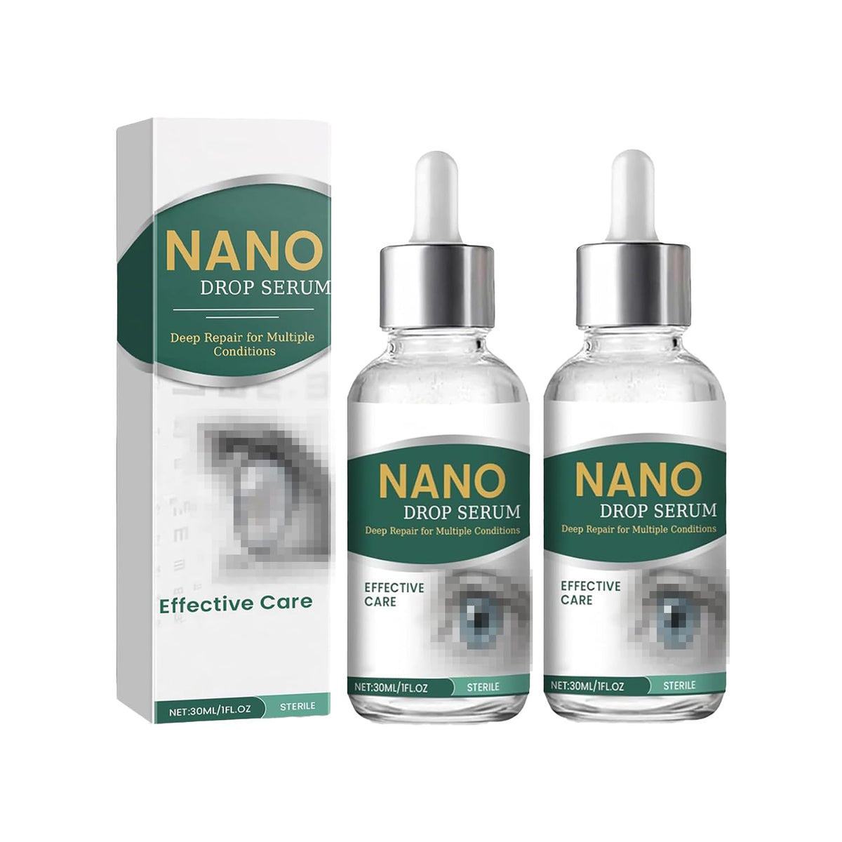 Deuiosna Optifusion front packaging showing two bottles and benefits