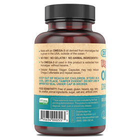 DEVA capsules in hand showing size and easy swallow benefit
