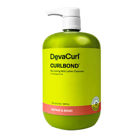 DevaCurl bottle front label showing product name and size for easy identification and confidence