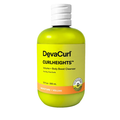 DevaCurl front bottle view showing product branding and volumizing benefit