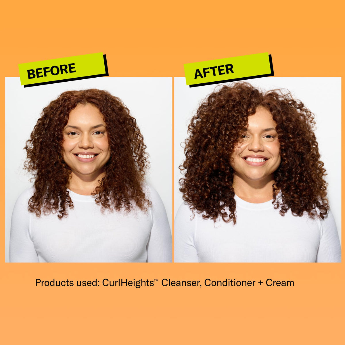 DevaCurl ingredient label close-up highlighting Volume Complex and curl-safe formula