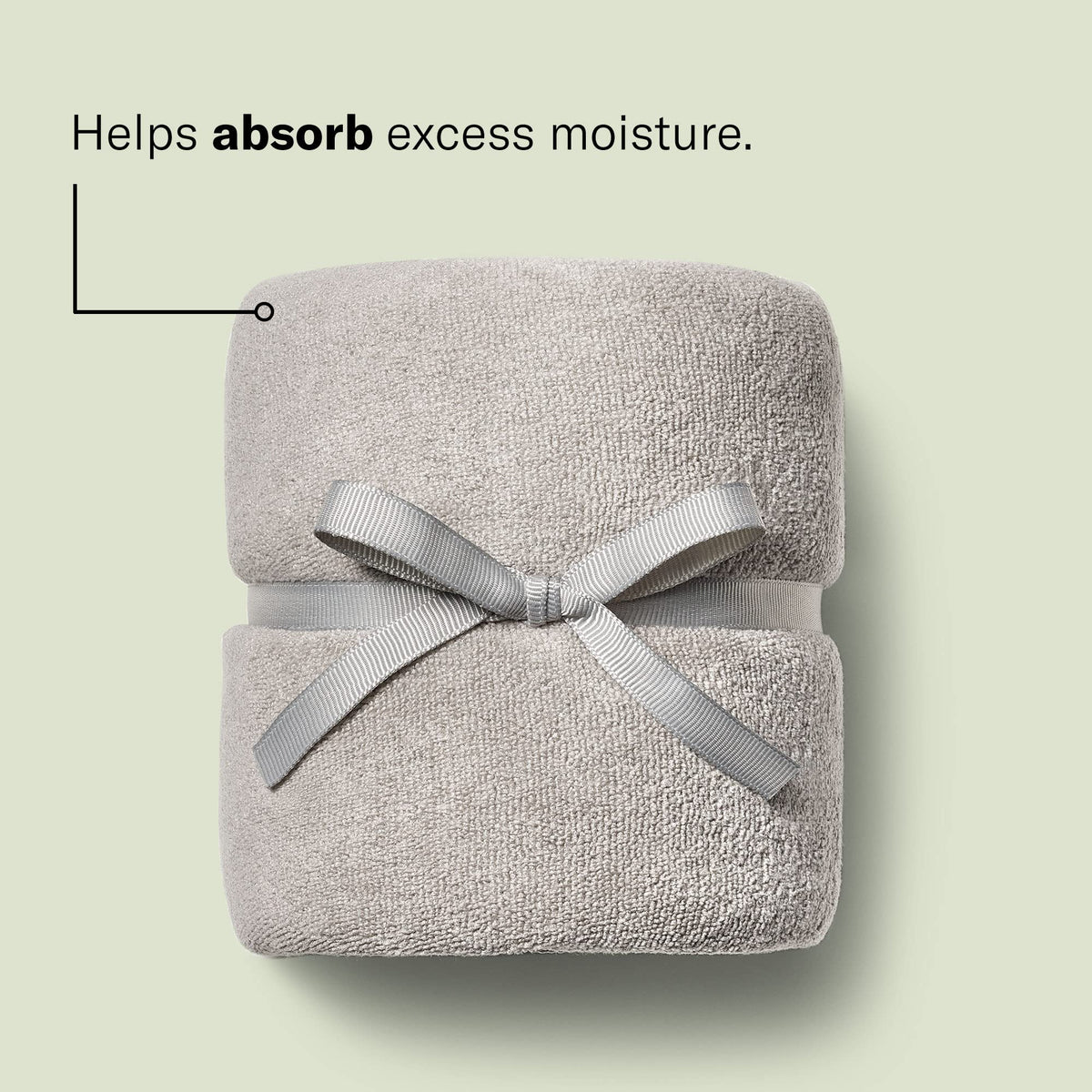 DevaCurl microfiber close-up texture highlighting gentle absorbency
