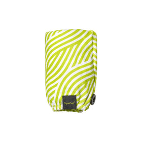 DevaCurl microfiber fabric close-up highlighting soft texture for gentle curl protection