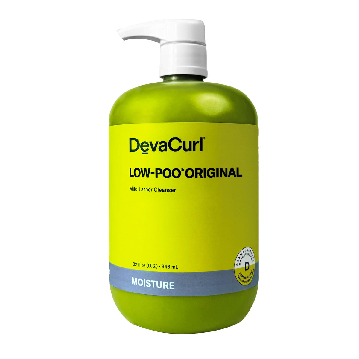 DevaCurl bottle front view showing label and benefits