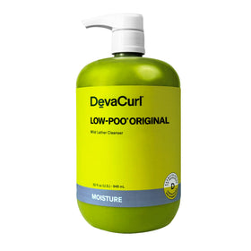 DevaCurl bottle front view showing label and benefits