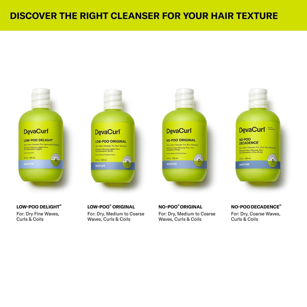DevaCurl styled medium-to-coarse curls after use showing reduced frizz