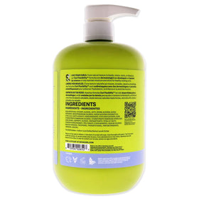 DevaCurl creamy conditioner texture close-up illustrating rich moisture