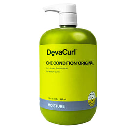 DevaCurl tub front view showing product and lemongrass scent for hydration