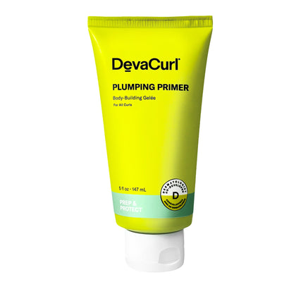 DevaCurl front packaging showing label and 5 fl. oz size for easy selection