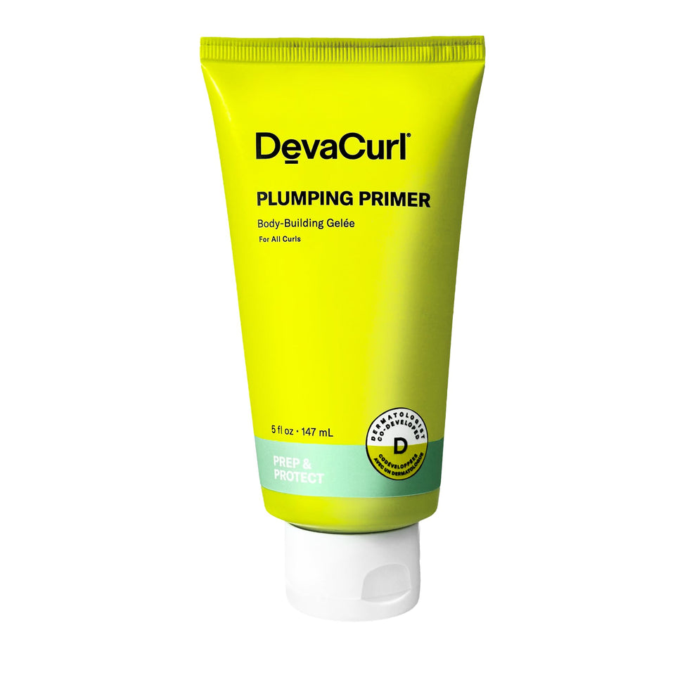 DevaCurl front packaging showing label and 5 fl. oz size for easy selection