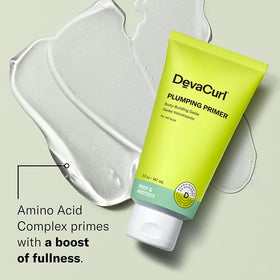 DevaCurl close-up of gelée texture highlighting lightweight, non-crunchy formula