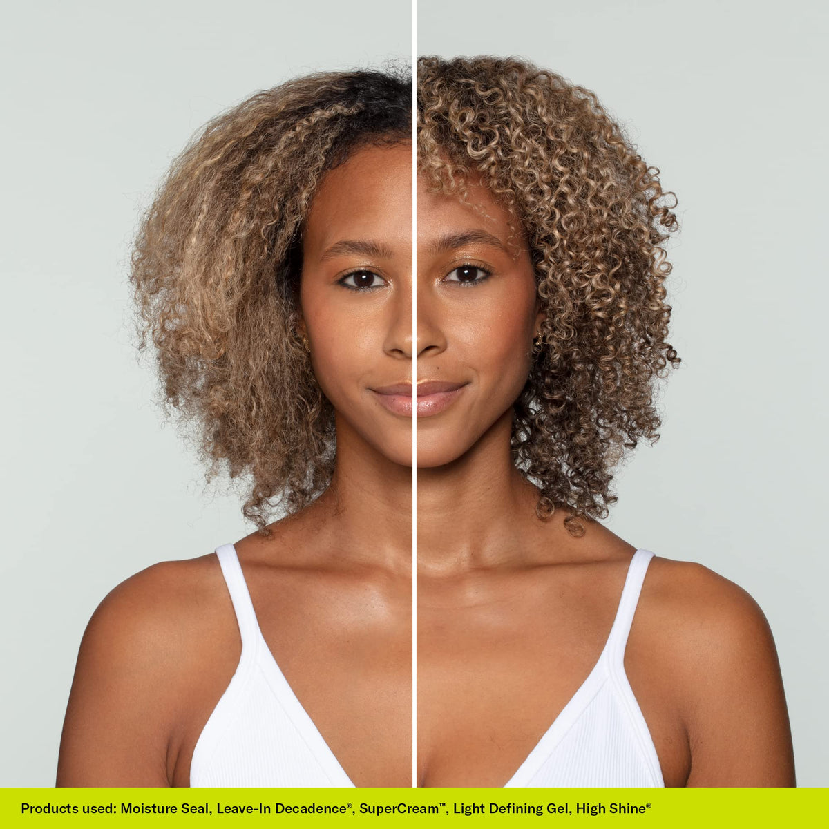 DevaCurl gel texture close-up highlighting lightweight consistency and shine