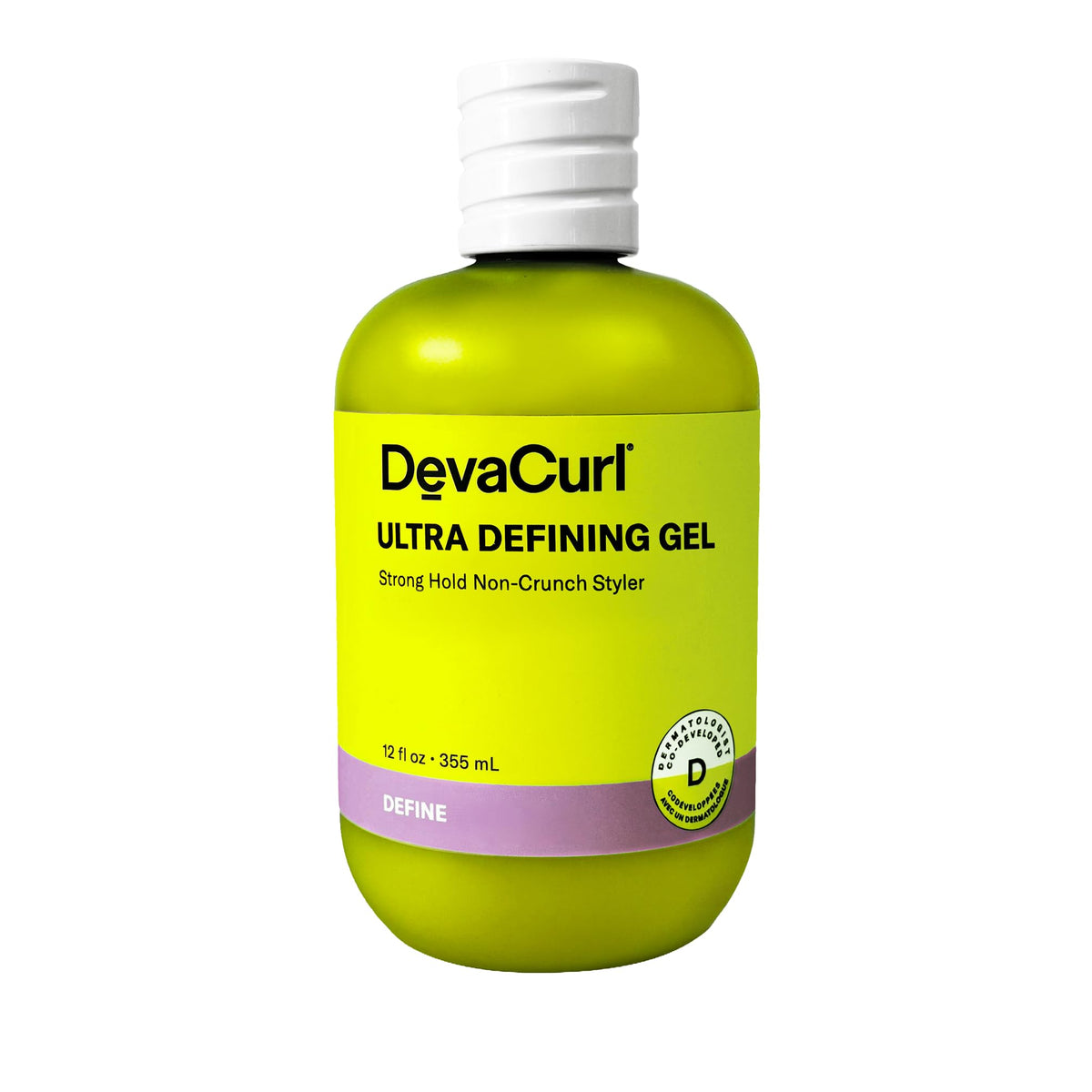 DevaCurl front packaging showing Bright Breeze 12 fl oz and product benefit