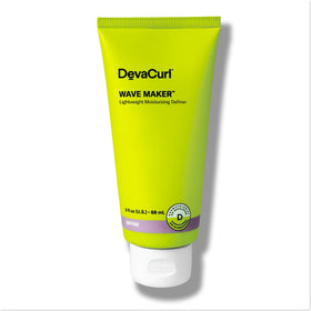 DevaCurl Wave Maker front packaging showing tube and product name and benefits