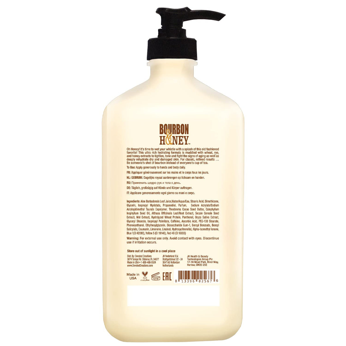 Devoted Creations cream texture close-up highlighting rich consistency and absorption