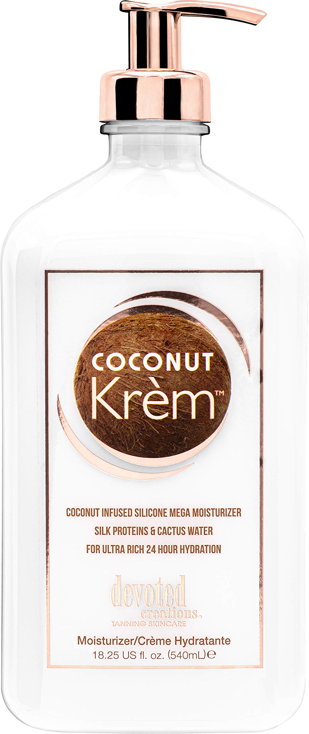 Devoted Creations Coconut Krém front jar showing rich hydration
