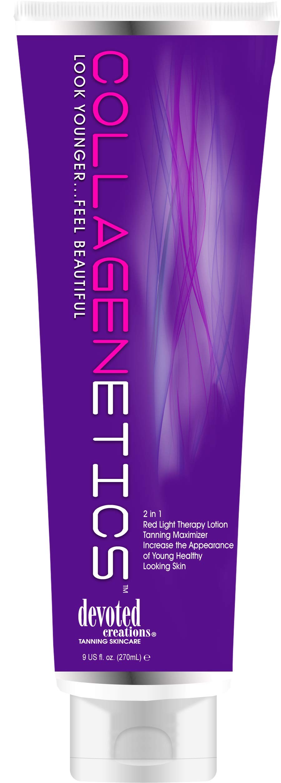 Devoted Creations Collagenetics front packaging showing 8.5 oz bottle and label for easy identification