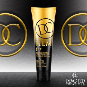 Devoted Creations HIM Jet applied on forearm demonstrating even bronzing result