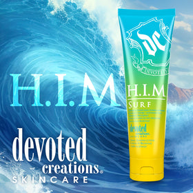 Devoted Creations HIM Surf applied to skin in use demonstrating smoother, deeper-looking color