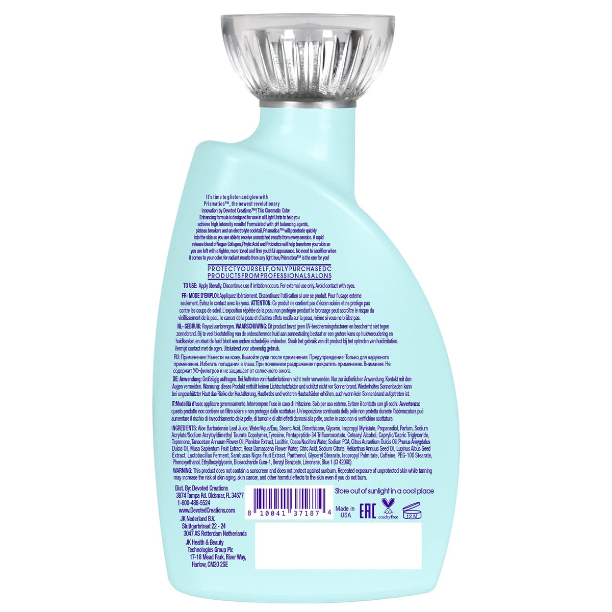 Devoted Creations product applied to shoulder demonstrating even coverage benefit
